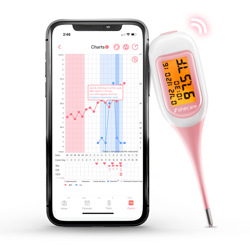 easy@Home Digital Basal Thermometer