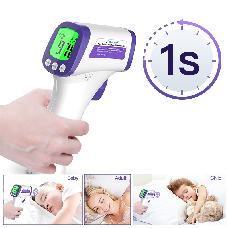 forehead digital infrared thermometer